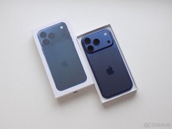 Apple iPhone 17 Pro 256GB Temně modrý - ZÁRUKA - 100% BATER.