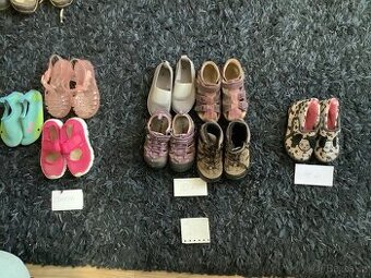 Dětské boty a papuče, gumáky