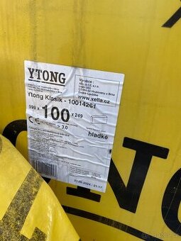 Cihly Ytong standard 300 a příčkovky 100