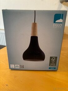 Eglo - Lustr na lanku pr. 18 cm černá