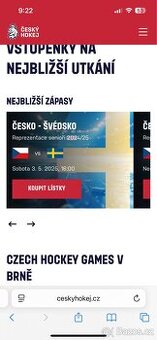 Czech hockey games v Brně