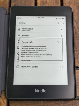 Čtečka knih Amazon Kindle paperwhite4