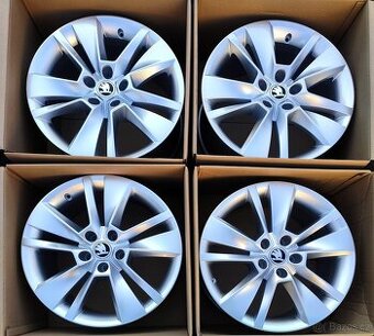 Alu kola originál Škoda Kodiaq 5x112 R18 Triton