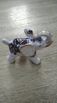 Porcelánová soška slona - 1