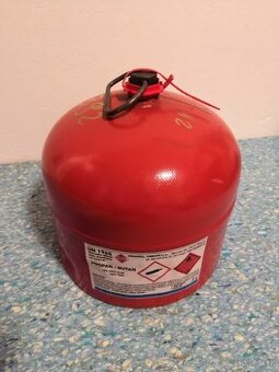 Pb lahev propanbutanová plynová bomba 2kg plná vč. plomby