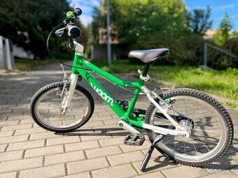 Dětské kolo WOOM 3 (16”) zelené