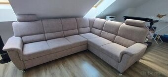 Rohová,rozkládací sedací souprava Malaga III