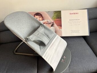 BABYBJÖRN Lehátko Ballance Bliss Light Grey 3D Jersey Soft C