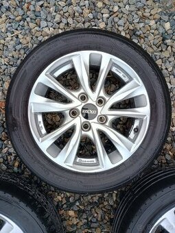 16" alu kola 5x114,3 + pneu 205/55/16