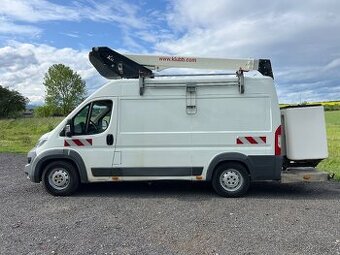 Citröen jumper,plošina 13M,2016,TZ 2500 kg,revize