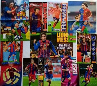 Messi - zbierka futbal. plagátov