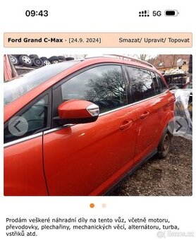 Ford Grand C-Max díly.