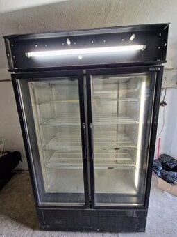 Velka prosklena gastro lednice TEFCOLD