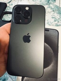 Apple iPhone 15 pro Black titanium