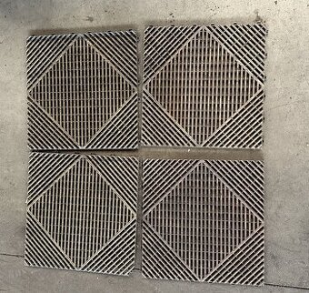 Plastová dlaždice Florco, klick systém, přebarvené