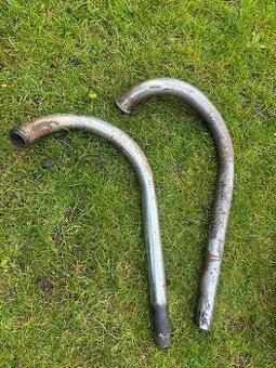 Jawa perak koleno výfuku 2x