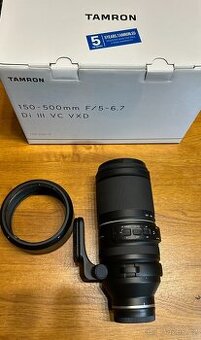 Objektiv Tamron 150-500 mm f/5.0-6.7 Di III VXD pro Sony E