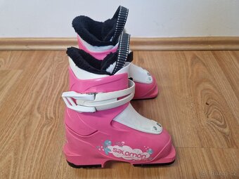 Dětské lyžařské boty, lyžáky vel. 15/16 Salomon