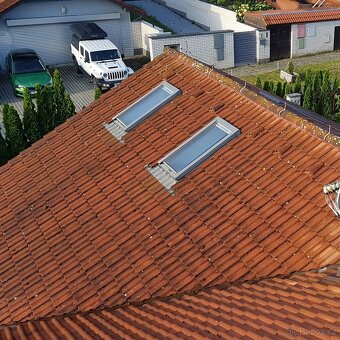 2+1 demontovaná střešní okna 160x78 s izolačním dvojsklem