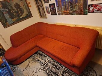 Rohová sedací souprava jak nova