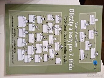 Diktáty a testy pro 7. třídu, jako nová