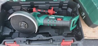 Parkside aku uhlova bruska nepouzita