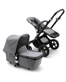 BUGABOO Cameleon3 Plus Kompletní kočárek Black/Grey Melange/
