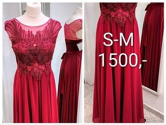 NOVÉ plesové šaty KRAJKOVÉ