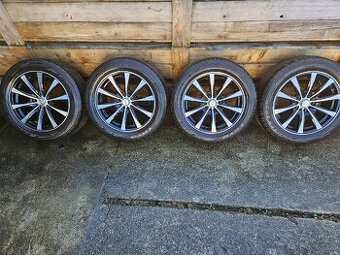 Litá Alu kola Gepard Wheels 5x100 vložka 5x112 16” ET40