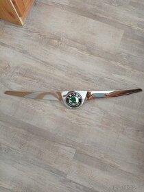 Chrom lišta přední kapoty, Fabia ll,originální díl