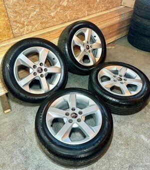 ALU Kola ŠKODA 5x112 R16 PROXIMA 8mm Letní Pneu 205/55/16