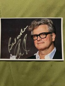 Autogram Colin Firth