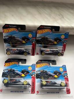 Hot Wheels F1 – Oracle Red Bull Racing (2025), 4 ks