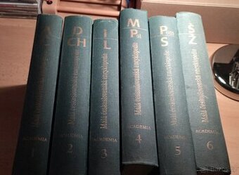Malá čs. encyklopedie 6 dílů + Čs. biografický