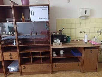 Akcent retro obývací stěna