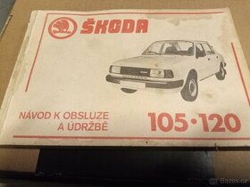 Návod k obsluze, záruční list škoda 105 120 - 1