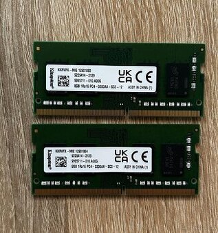 Paměť 2x8GB DDR4 - 3200MHz SODIMM