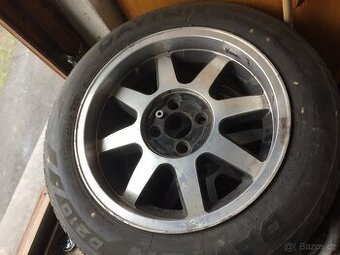 Lítá kola 4x100 s letními pneu 195/60R15