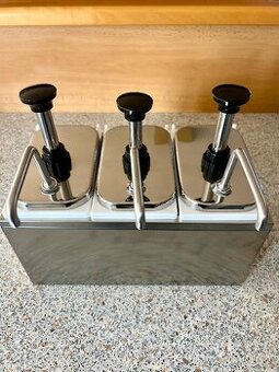 Dávkovač na omáčky - Gastro dispenser 2L x 3 - 1