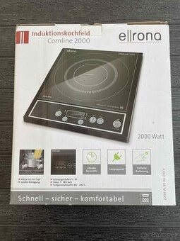 Indukční vařič ellrona Comline 2000 – nový, nepoužitý