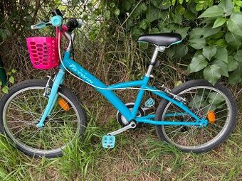 Tyrkysové kolo Btwin Decathlon 20”
