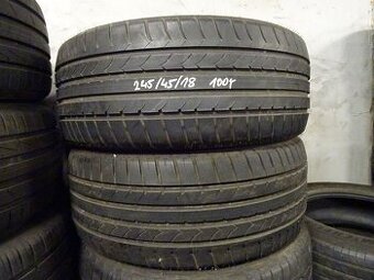 Letní pneu Goodyear, 245/45/18, 2 ks, 6 mm
