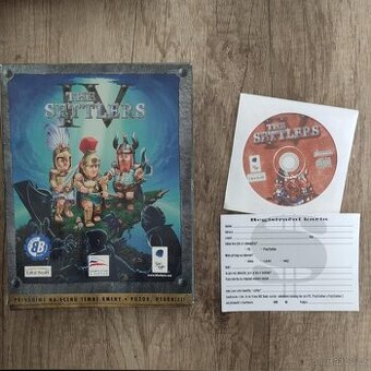 PC hra - CZ big box - The Settlers 4