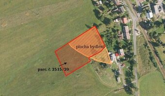 Pozemek, bydlení, prodej, Vítkov, Opava