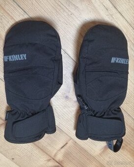 Dětské černé lyžařské rukavice McKINLEY