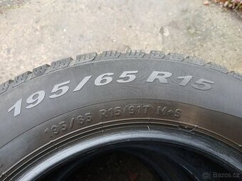 2ks zimí pneu 195 65 15