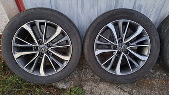 Letní sada alu kol 215/55/17 Toyota