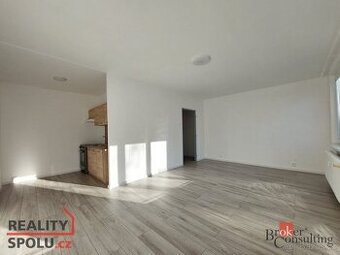 Pronájem, byty/1+kk, 35 m2, Na Kopci, Hamr, 43542 Litvínov,