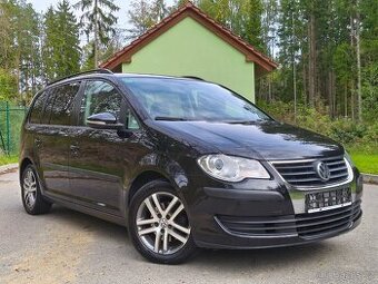 VW Touran 1.9 TDi 77kw BXE BEZ DPF,7míst,2009,tažné zař.,6q