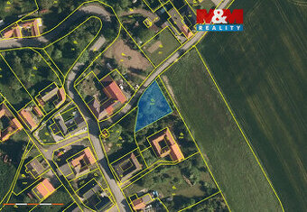 Prodej pozemku k bydlení, 696 m², Vražné, Hynčice